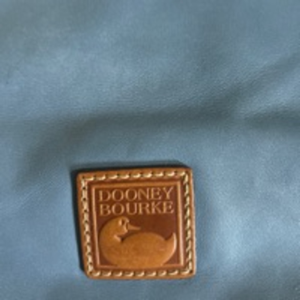 Women's Dooney & Bourke Blue Leather Crossbody Bag - Picture 9 of 12